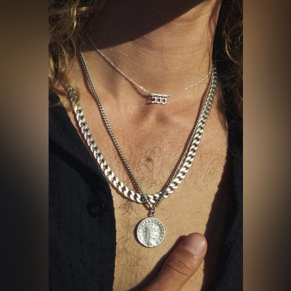 Child of Wild Angel Energy Necklace 222 Silver - Picture 3 of 9